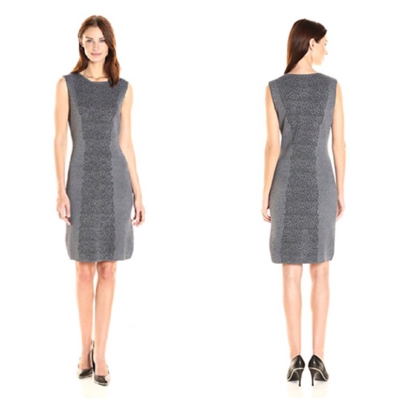 Nanette Lepore Dresses & Skirts - Nanette Lepore Lace Jacquard Sweater Dress Career